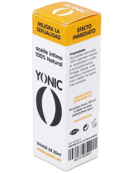 Yonic Aceite Intimo Para Mujer 20Ml. de Yonic