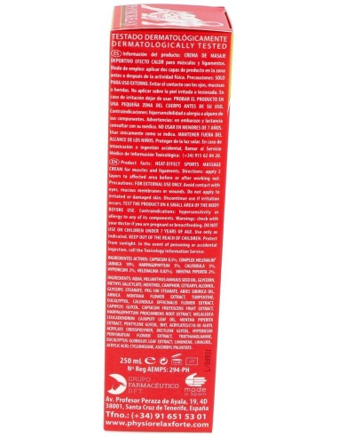 Physiorelax Ultra Heat 250Ml. de Physiorelax