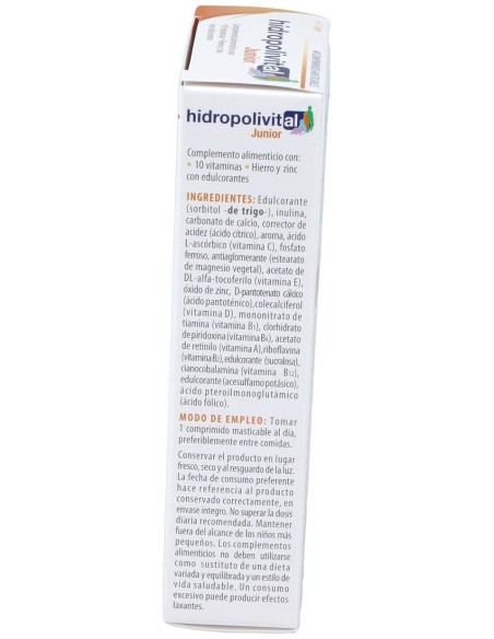Hidropolivital Junior 40Comp. de Hidropolivital