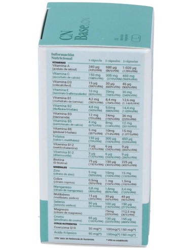 Cn Base 30Cap.Veg. de Lcn