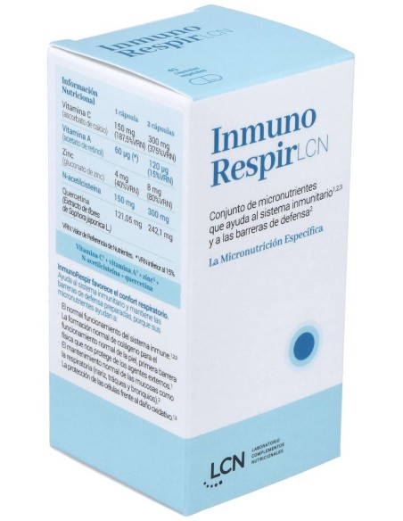 Inmunorespir 40Cap.Veg. de Lcn