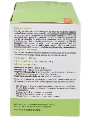 Petit Cn Base Sabor Naranja 30Sbrs. de Lcn