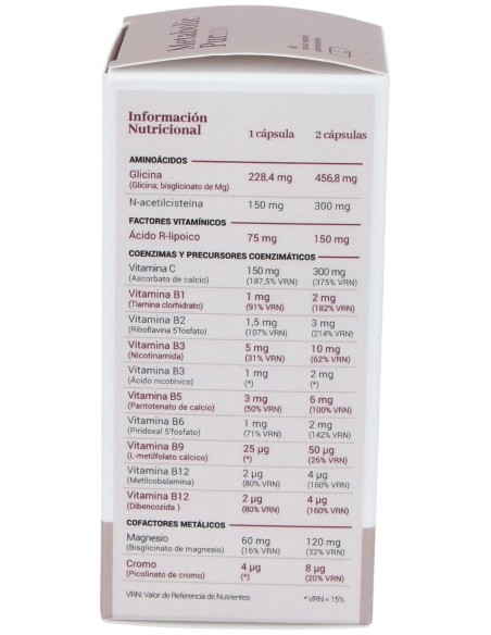 Metabolic Purlcn 60Cap. de Lcn