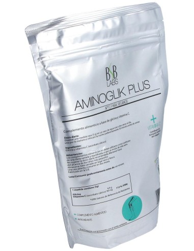 Aminoglik Plus+Vitamina C 500Gr. Sg Vegan de Bsb Labs