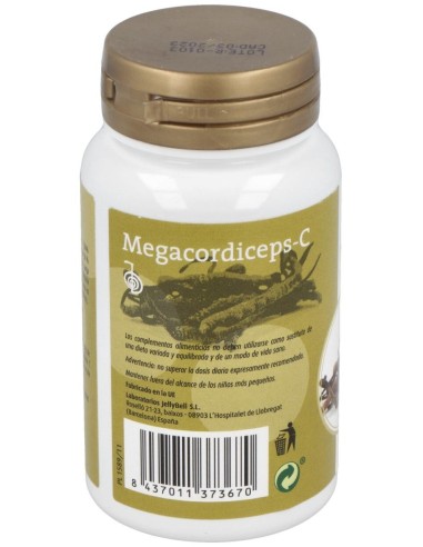 Megacordiceps C (Oruga Vegetal) 60Cap. de Jellybell