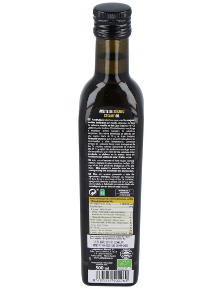 Aceite de Sesamo de Naturgreen