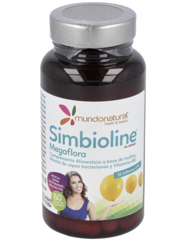 Simbioline Megaflora (Vientre Plano) 60Cap. de Mundonatural