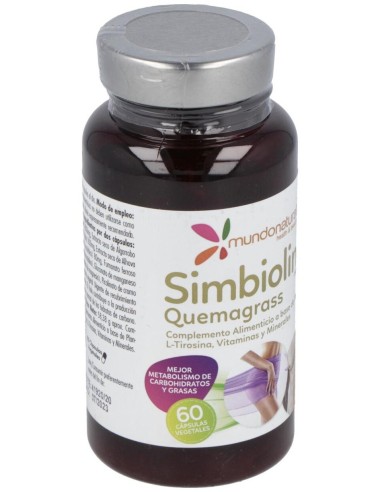 Simbioline Quemagrasas 60Cap. de Mundonatural