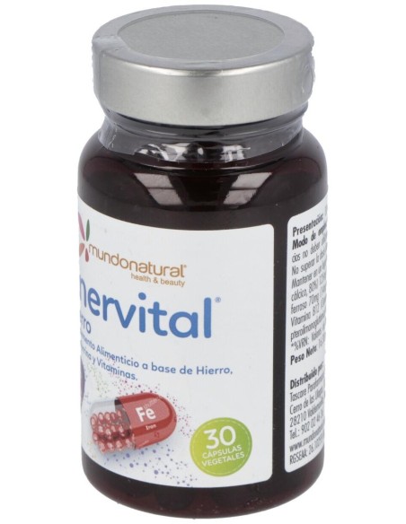 Enervital Hierro 30Cap. de Mundonatural