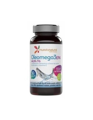Oleomega 3 Epa 46% 30Perlas de Mundonatural
