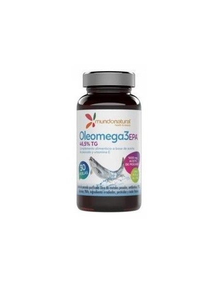 Oleomega 3 Epa 46% 30Perlas de Mundonatural
