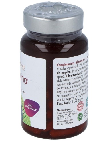 Vitanano Zinc Liposomado 30Cap. de Mundonatural