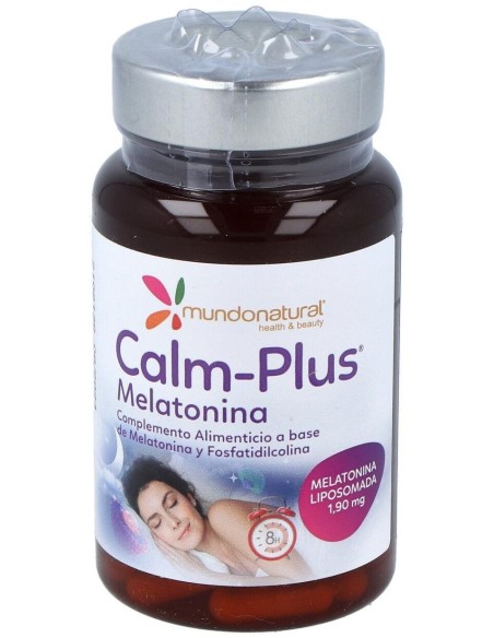 Calm Plus Melatonina 30Cap. de Mundonatural