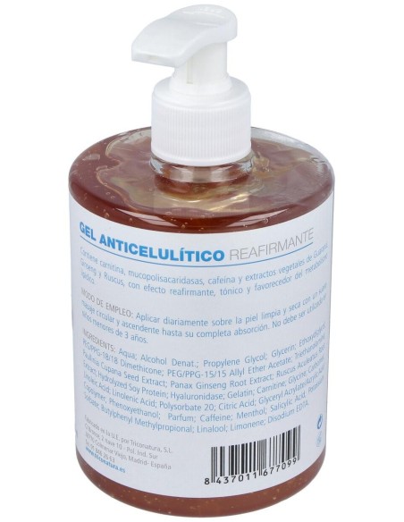 Gel Anticelulitico 500Ml. de Triconatura