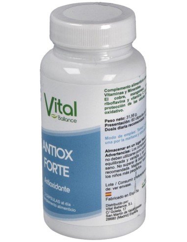Antiox Forte 60Cap. de Vital Ballance