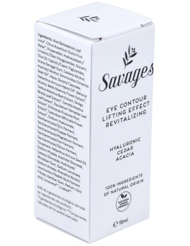 Contorno De Ojos Efecto Lifting 15Ml. de Savages