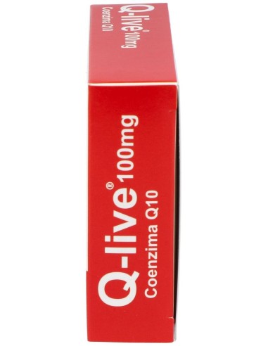 Q-Live Coq10 100Mg. 30Cap. de Margan