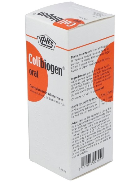 Colibiogen Oral 100Ml. de Margan