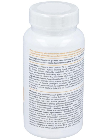 Vitamina C-1000 + Vit. E + Vit. D3  60Comp. de Gen Professional