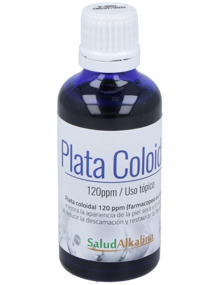 Plata Coloidal 120Ppm 50Ml. de Saludalkalina