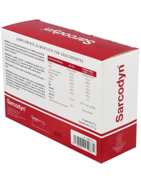 Sarcodyn Piña 21Sbrs. de Actafarma