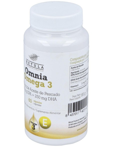 Omnia Omega 3 60Cap. de Betula