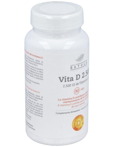 Vita D 2500Ui 90Cap. de Betula
