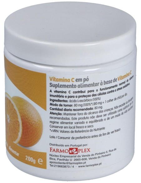 Vitamina C Po 200Gr. de Biover