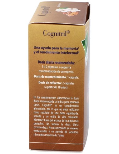 Cognitril 60Cap. de Cien Por Cien Natural