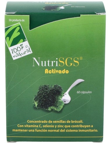 Nutrisgs Activado 60Cap. de Cien Por Cien Natural