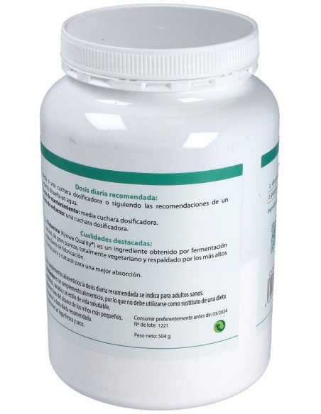 L-Glutamina Polvo 504Gr. de Cien Por Cien Natural
