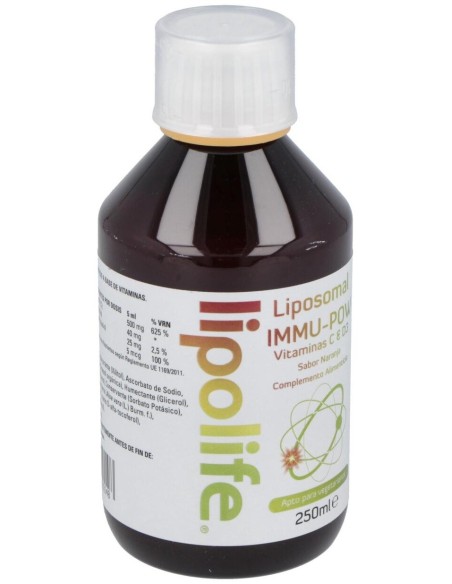 Lipolife Liposomal Immu-Pow 250Ml. de Equisalud