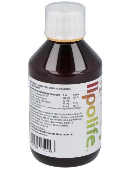 Lipolife Liposomal Immu-Pow 250Ml. de Equisalud