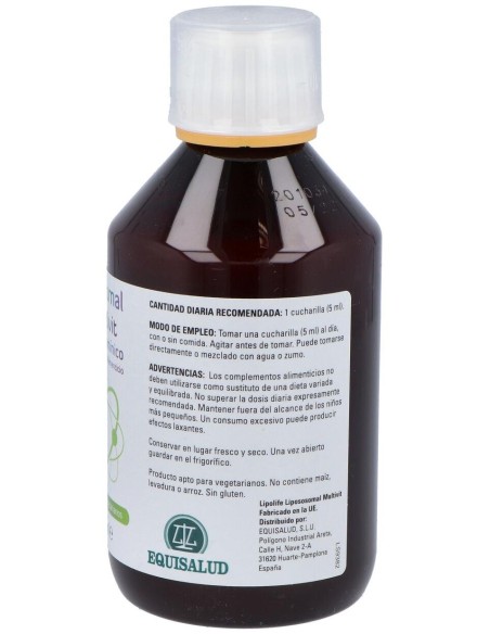 Lipolife Liposomal Multivit 250Ml. de Equisalud
