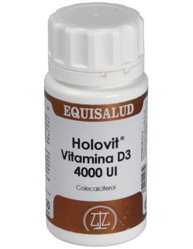 Holovit Vitamina D3 4000Ui 50Perlas de Equisalud