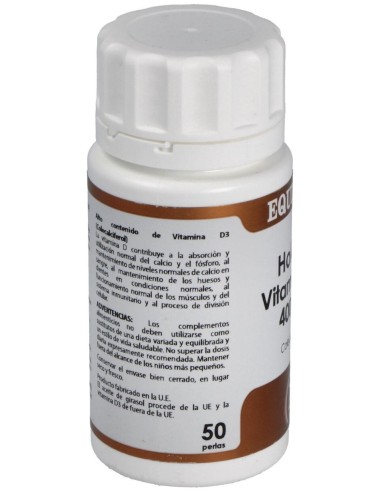 Holovit Vitamina D3 4000Ui 50Perlas de Equisalud
