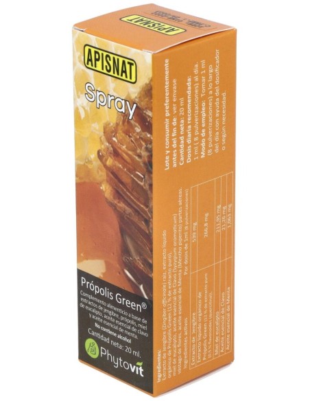 Apisnat Propolis Green Spray 20Ml. de Phytovit