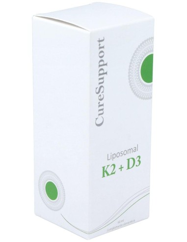 Liposomal K2+D3 60Ml. de Curesupport
