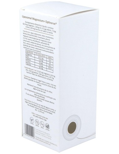 Liposomal Magnesium Optinerve 250Ml. de Curesupport