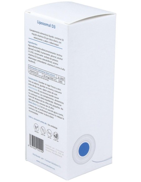 Liposomal D3 60Ml. de Curesupport