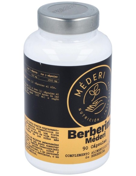 Berberina 90Cap. de Mederi Nutricion Integrativa
