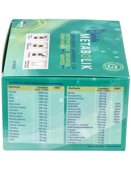 Krisalis Metabolik 20Viales de Djd Neolabs