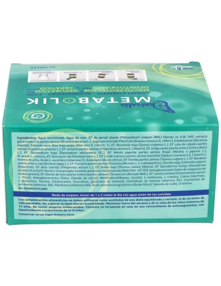 Krisalis Metabolik 20Viales de Djd Neolabs