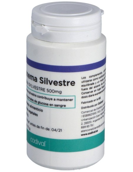 Gymnema Silvestre 90Cap. de Codival