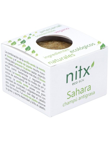 Champu Solido Antigrasa 85Gr. de Nitx