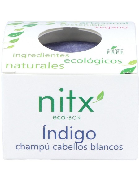 Champu Solido Cabellos Blancos 85Gr. de Nitx