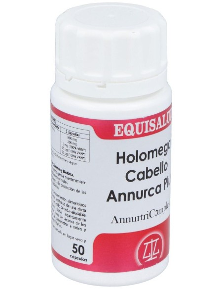 Holomega Annurca Plus Cabello 50Cap. de Equisalud