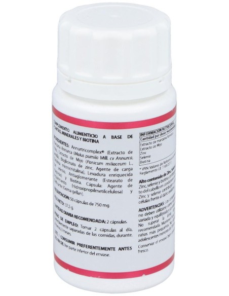 Holomega Annurca Plus Cabello 50Cap. de Equisalud