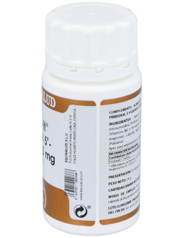 Holovit Piridoxal-5-Fosfato 25Mg Vit. B6 50Cap de Equisalud