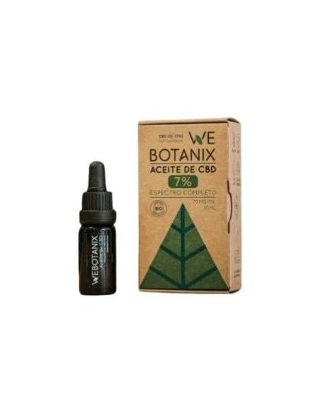 Webotanix Aceite Cbd 7% 10Ml. Bio de Webotanix